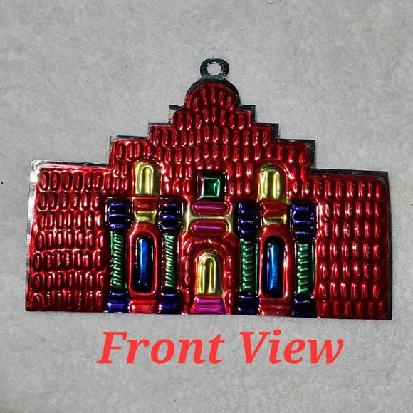 Set of 2 Southwest Design Tin Ornaments - Picture 2 of 5